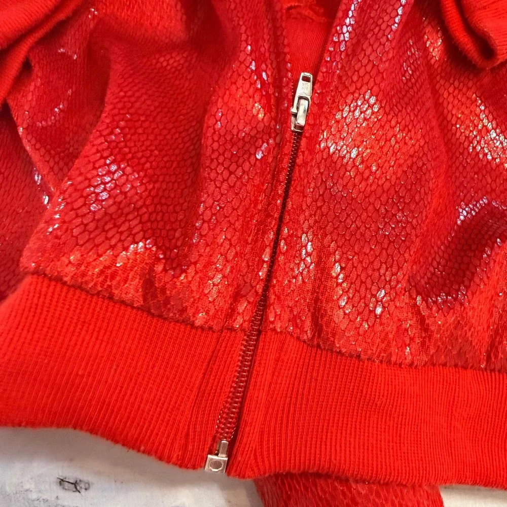 My Dream party‎ red dragon costume zip up sweatshirt 130 6/7